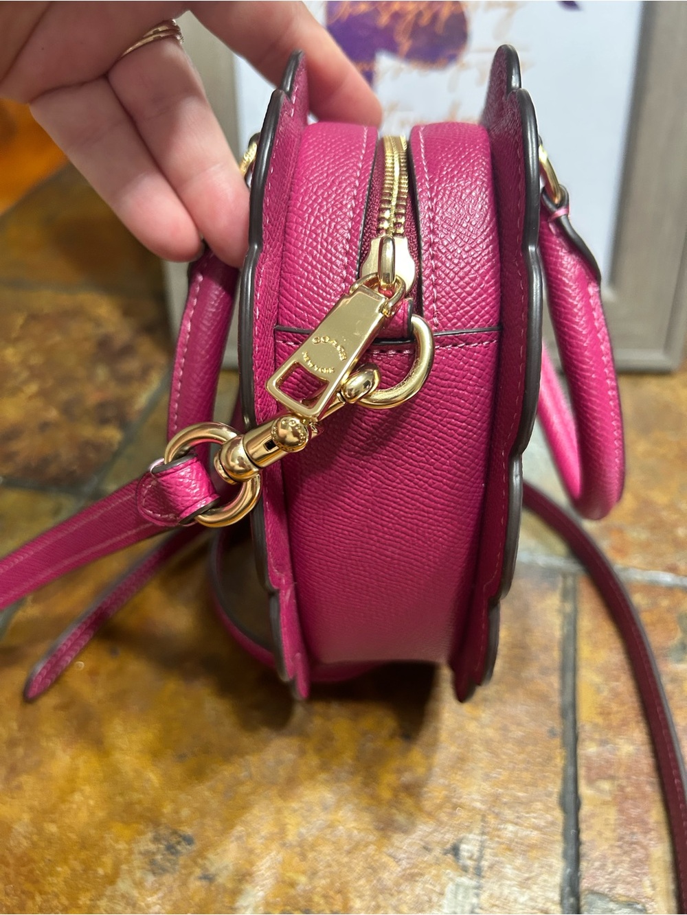 Coach Raspberry Crossbody - Picture 10 of 11